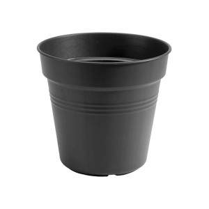 pot green basics growpot 27cm living black elho