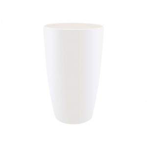 BRUSSELS DIAMOND ROUND HIGH 22CM WHITE