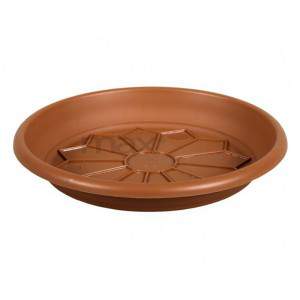 Round Saucer NAXOS Terracotta Plastic Diameter 40 CM