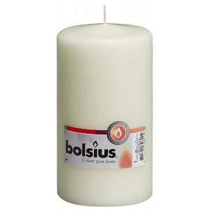 Candela a colonna senza profumo 80/100 mm 40 ore colore Avoria Spaas Avorio 