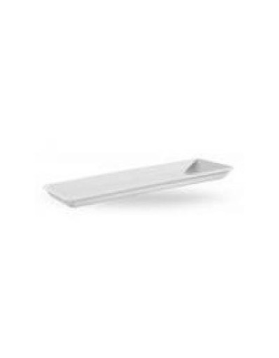 Naxos rectangular saucer 50 cm 20in white