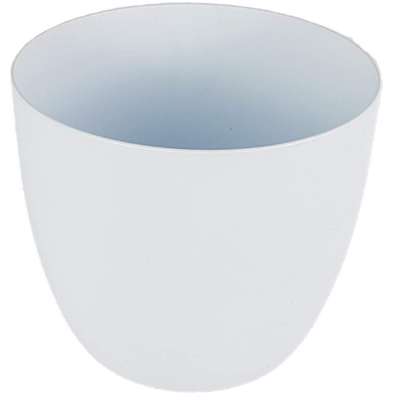 COPRIVASO Euro3plast fioriera mey bianco cm.25 vaso portavaso piante fiori  » Mamocek