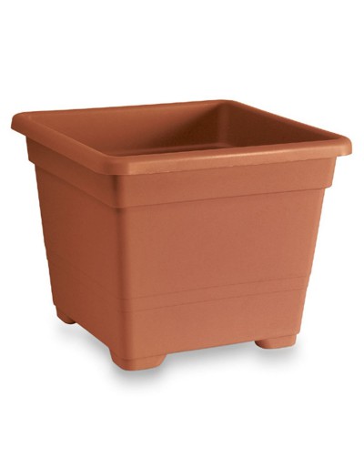 Vaso Quadrato 45cm Terracotta