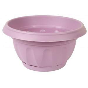 Supreme round bowl with 20cm lilac water reserve