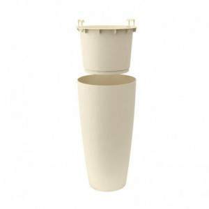 Hohe Style Vase 70 cm. Weiß
