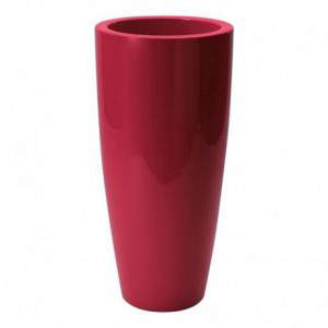 Vase Talos Gloss Crimson 33 cm.