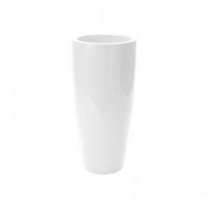 Talos Gloss White Vase 43cm