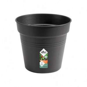 Vase Elho Green Basics - Pot de culture 21 cm. Noir