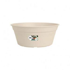 Elho Green Basics Bowl 33 cm. Cotton White
