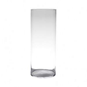Cilindro de vaso de vidro Luna H50 D19