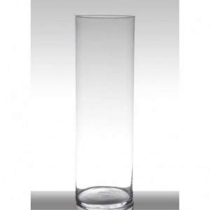 Glass Vase Cylinder Luna H60 D19