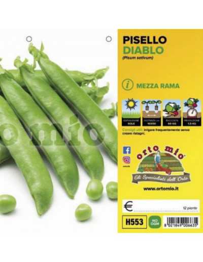 Plantas de ervilha Half...