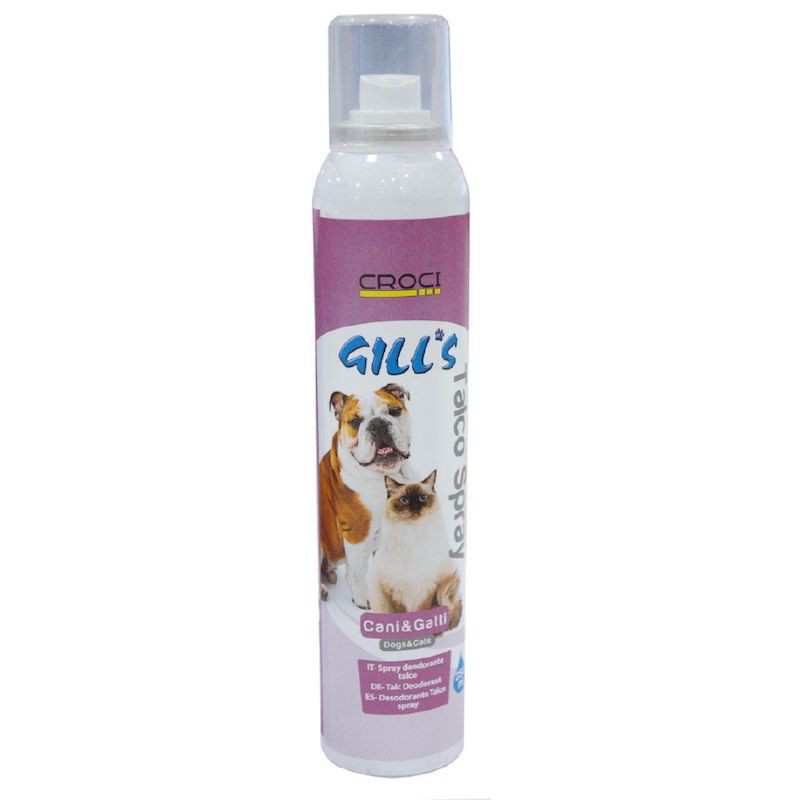 Dog sales talc spray