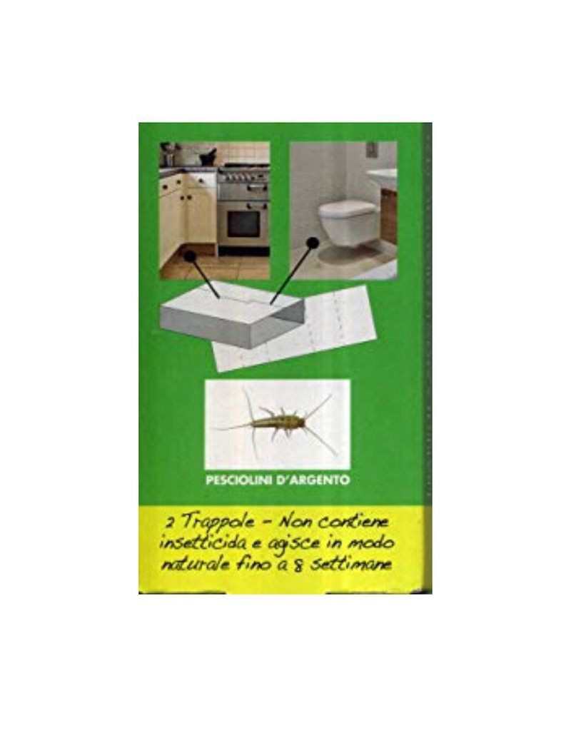 5 x Trappola per insetti scarafaggi e pesciolini d'argento, Protezione  adesiva