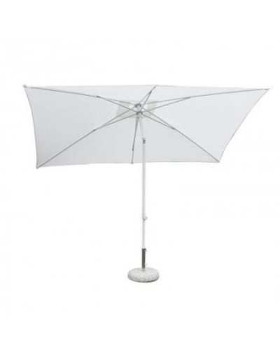 Joli parapluie 2 x 3 m Blanc