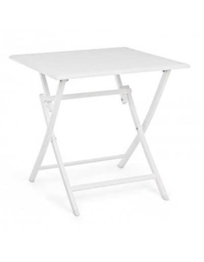 Folding Table Elin 70 cm White