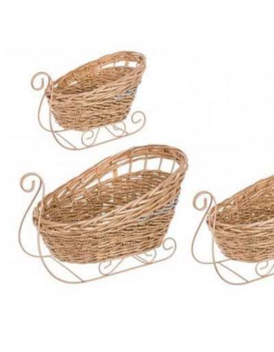 Cesta Slitta Naturale L