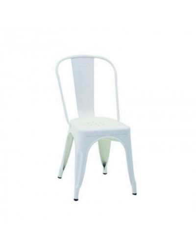 Chaise Bristol Fer Blanc