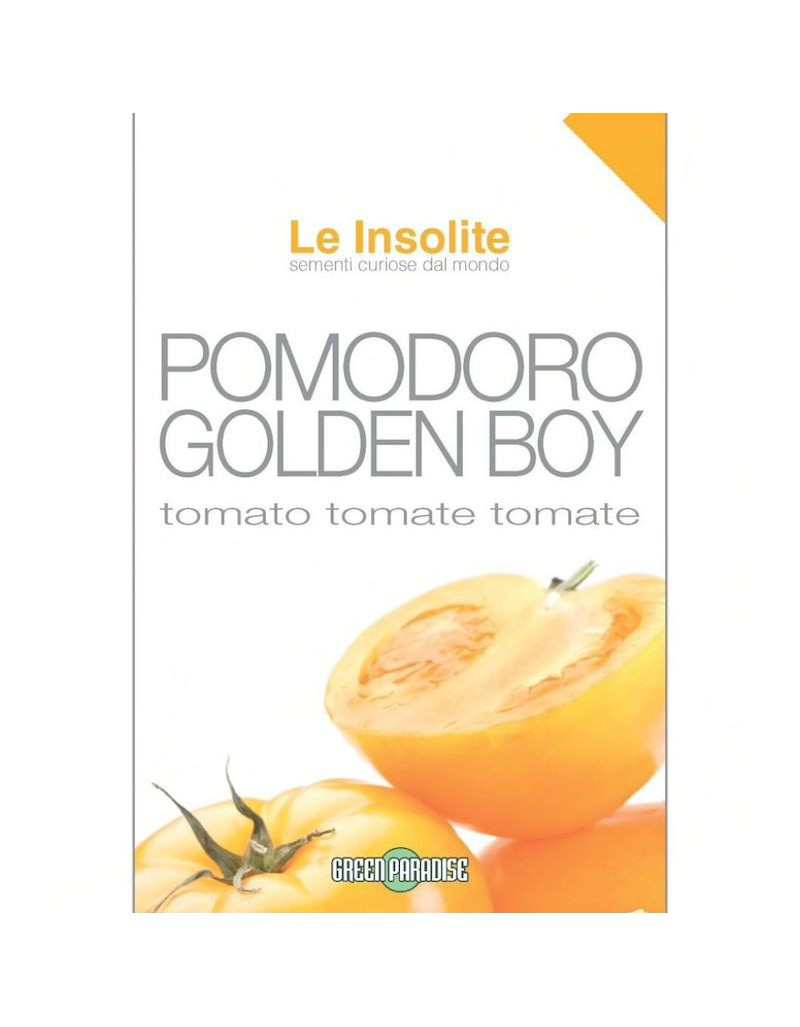 Le Insolite Graines en Sachet - Golden Boy Tomato - Anticadutavasi