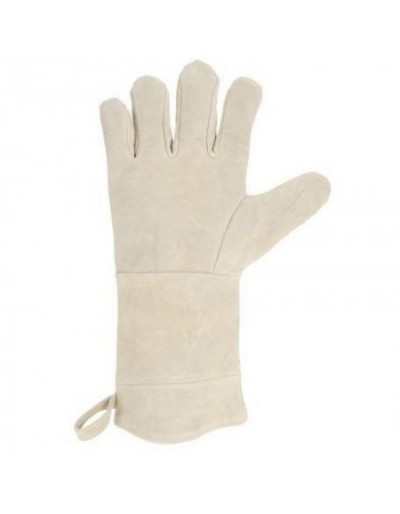 White Suede Barbecue Glove