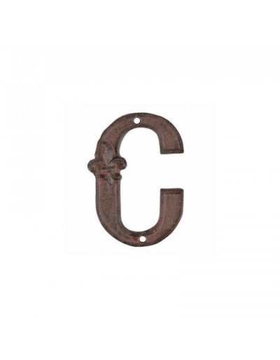 Litera C dla numeru domu