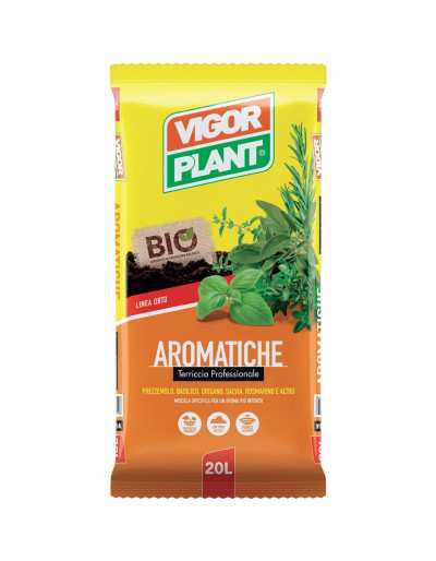 Solo orgânico para plantas aromáticas 20l
