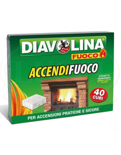 DIAVOLINA FIRELIGHTER 40PCS
