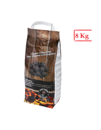 BBQ BRIQUETTES 8kg FOR ZERO SMOKE