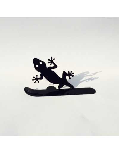 Mosquito coil holder gecko table version
