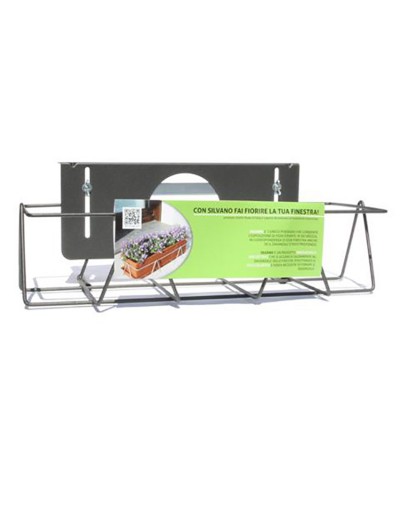 Support de pot pour rebord de fenêtre version obturateur 50 cm